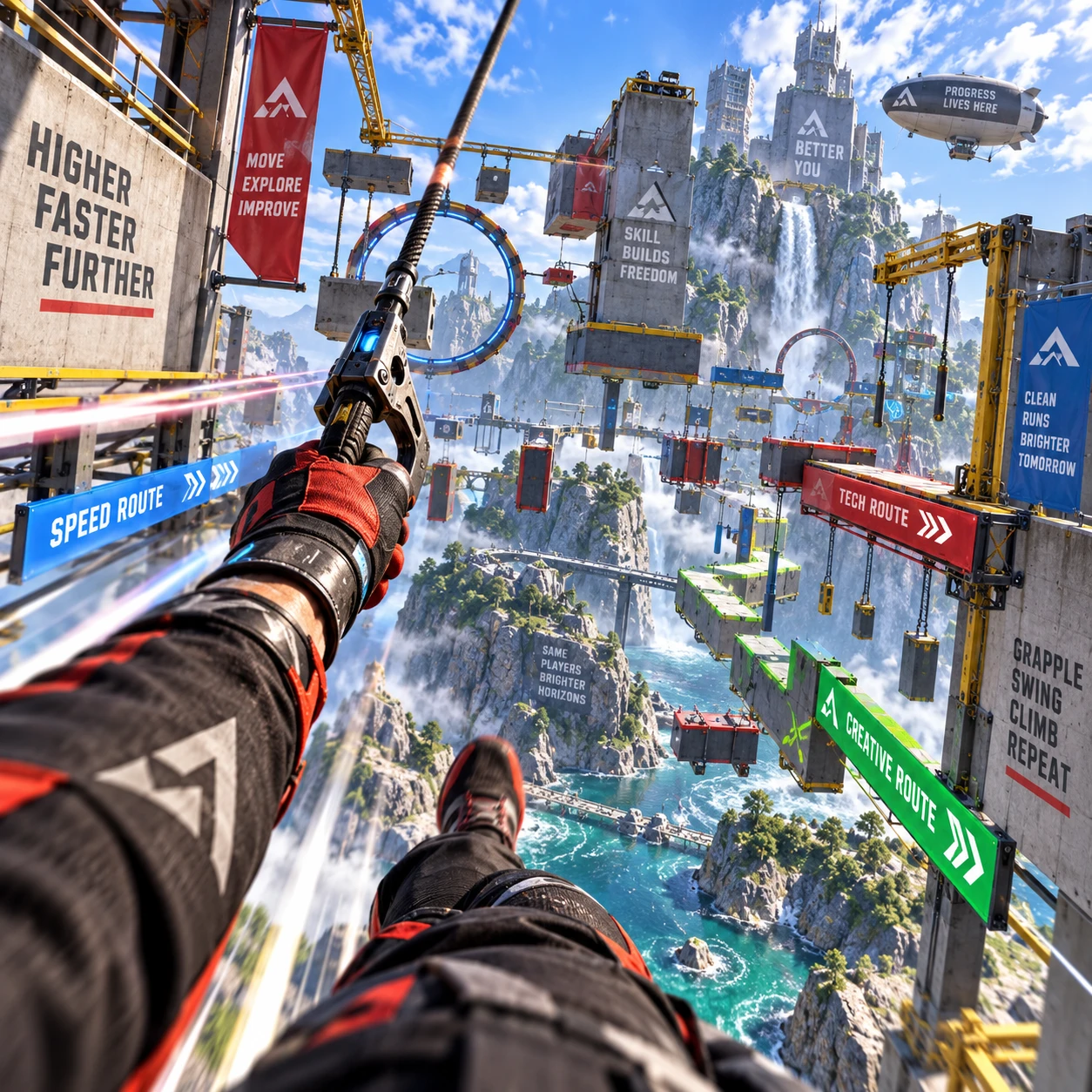 Designing Innovative Movement Mechanics for Physics-Based First-Person Games